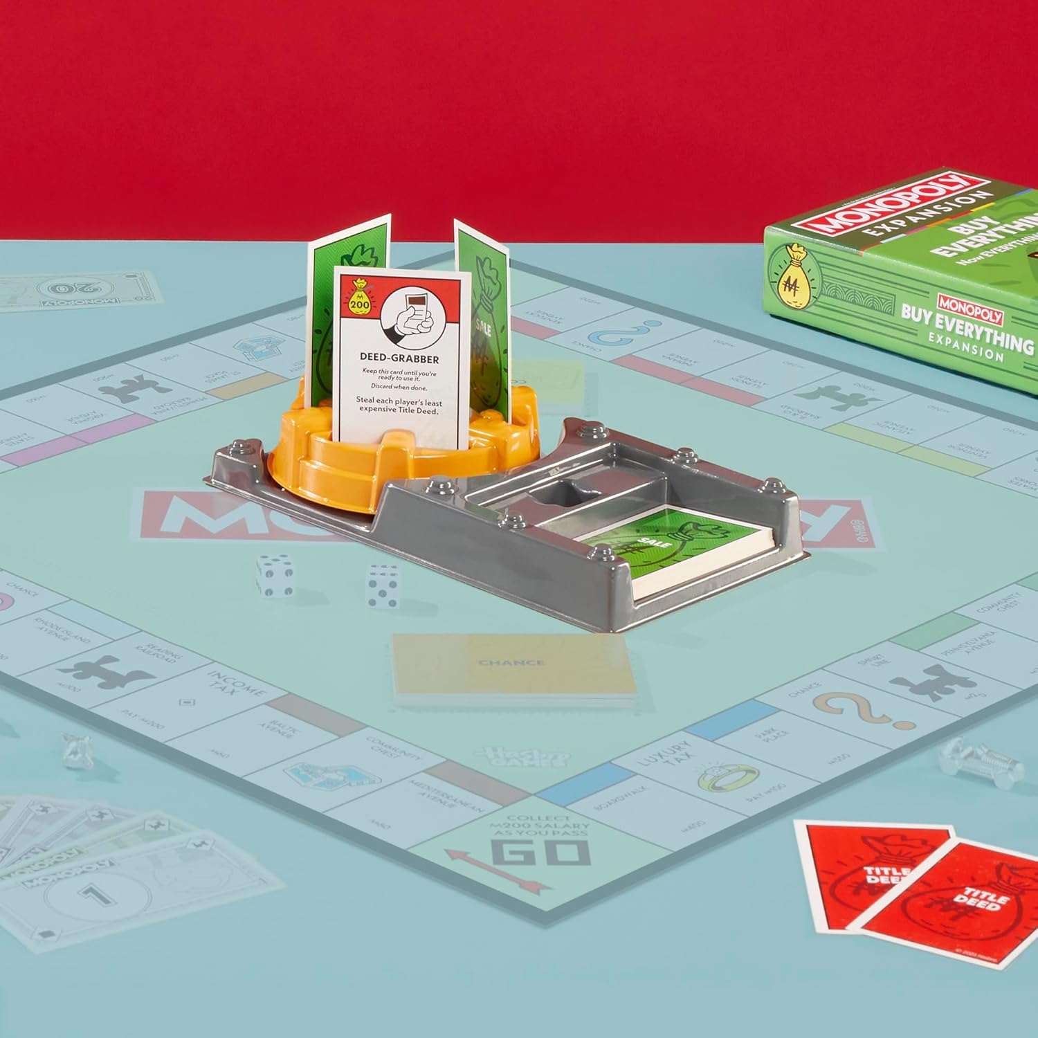 Snaps Monopoly Classic Board Game – Family Strategy Game with 8 Tokens