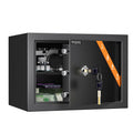WASJOYE 19L Steel Safe Lock Box with Keys – High Security Home Office Safe