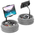 KDD Tablet Pillow Holder for Lap | 360 Rotating Gooseneck iPad Stand