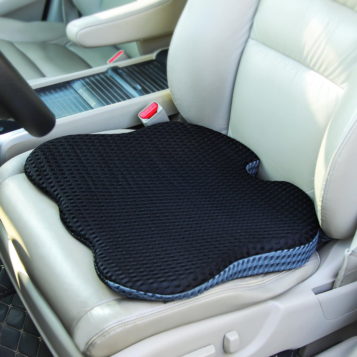 Car Cushion for Driving Seat, Booster Car Seat Improve Driving Visibility - image 1