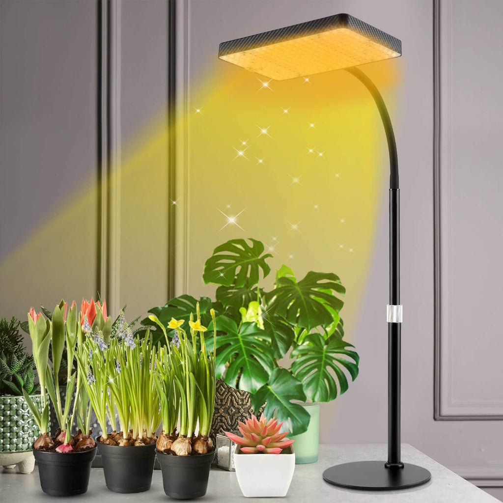FECiDA Full Spectrum LED Grow Light – 25W Desk Plant Lamp with UV-IR