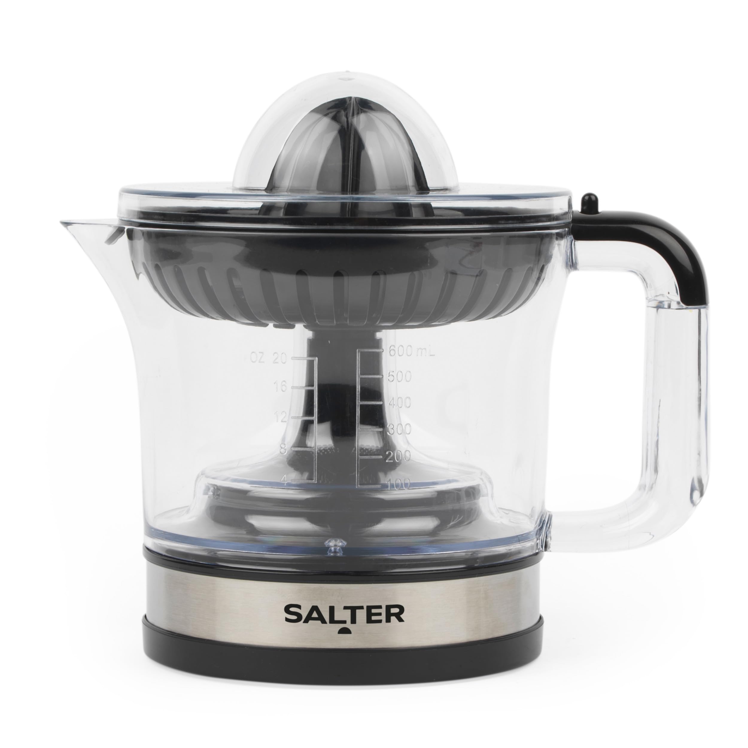 Salter Electric Citrus Juicer – 600ml Fruit Extractor with Pulp Control