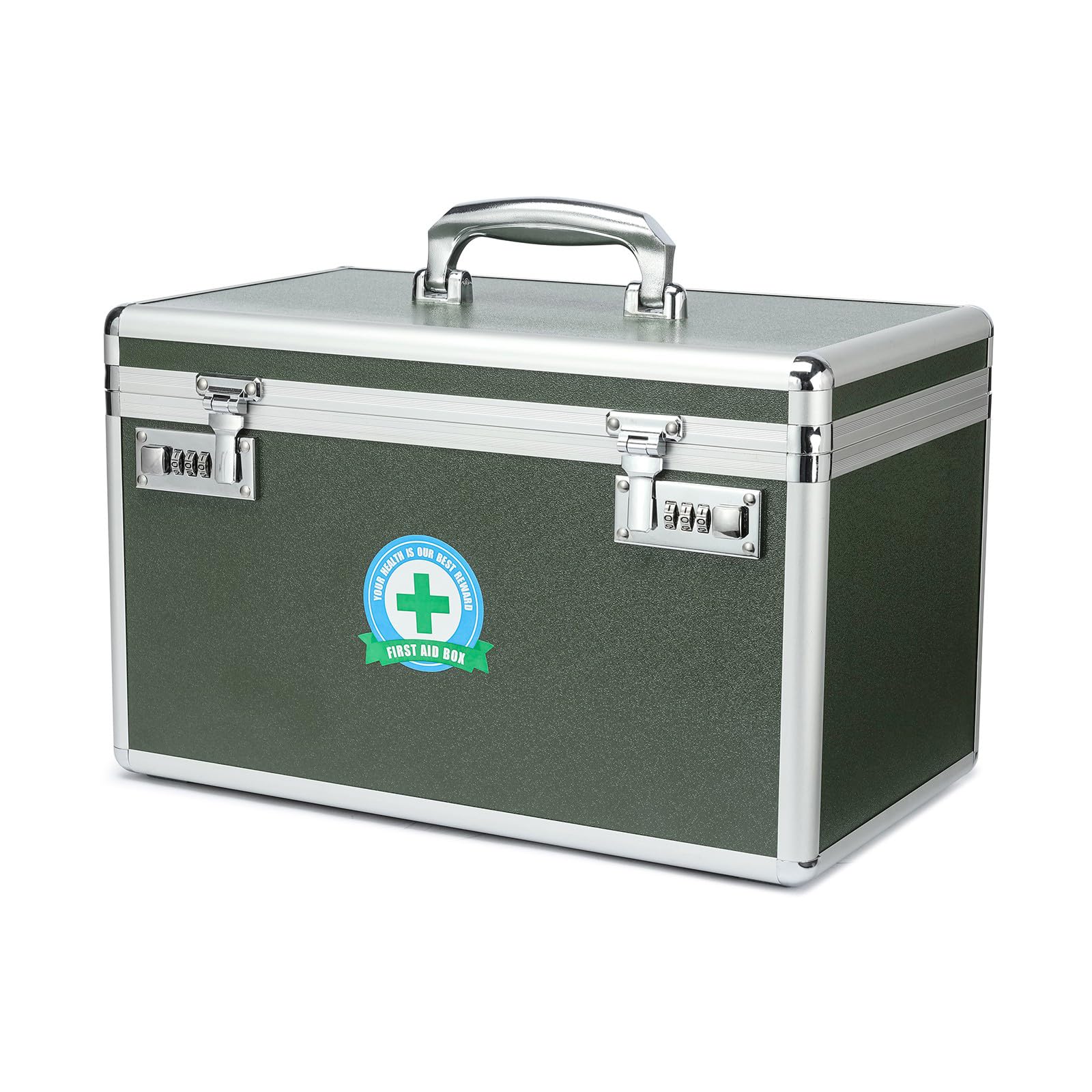 HEWEI WORKS Medication Lock Box – Lockable Medicine Storage with Pill Case