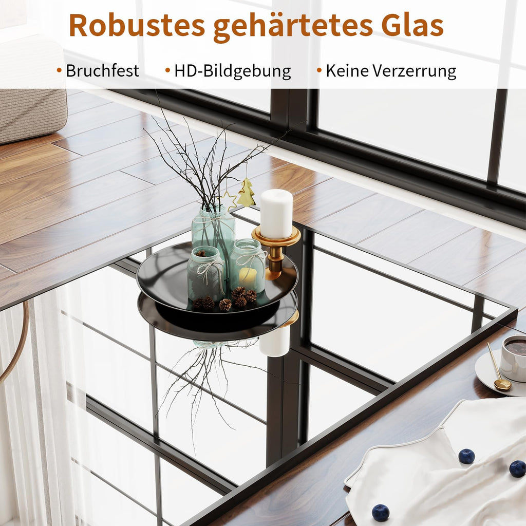 Koonmi Full Length Floor Mirror | 60x165cm Aluminum Frame Wall Mirror