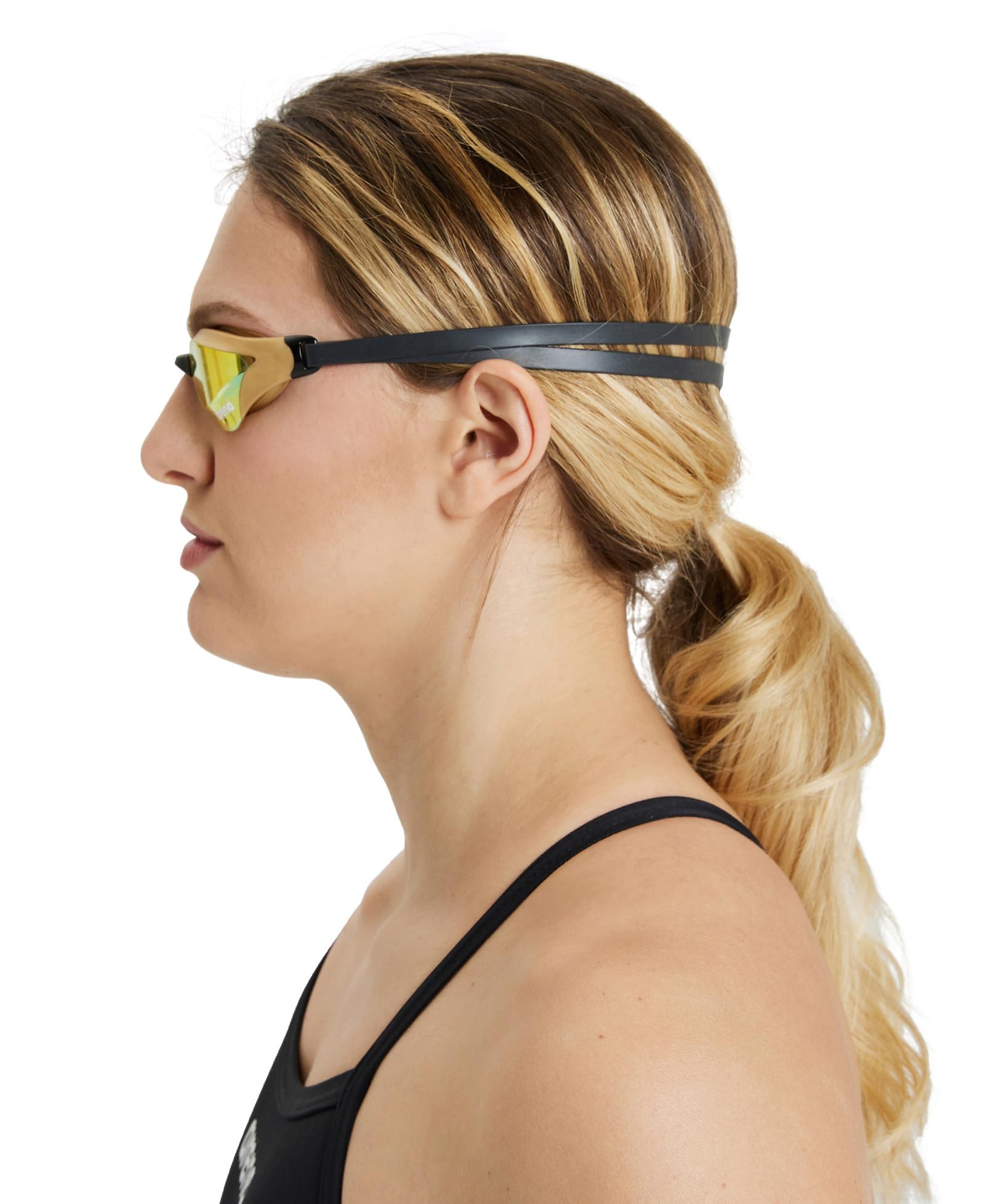 arena Cobra Core Swipe Mirror Racing Goggles – Anti-Fog Swimming Eyewear