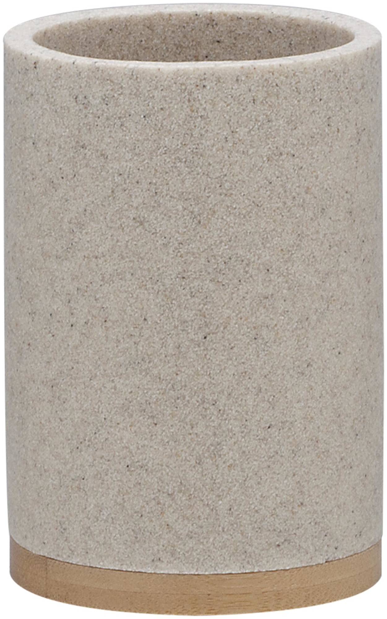 Sealskin Grace Toothbrush Holder – Sand Polyresin Bathroom Accessory