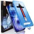 MAGIC JOHN iPhone 16 Screen Protector – 2 Pack Tempered Glass HD Clear