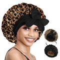 Bonnet Queen Reversible Silk Satin Bonnet for Curly Hair | Adjustable Tie