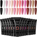 Phoenixy 14 Colors Poly Nail Gel Kit | 15ml Builder Nail Extension Set