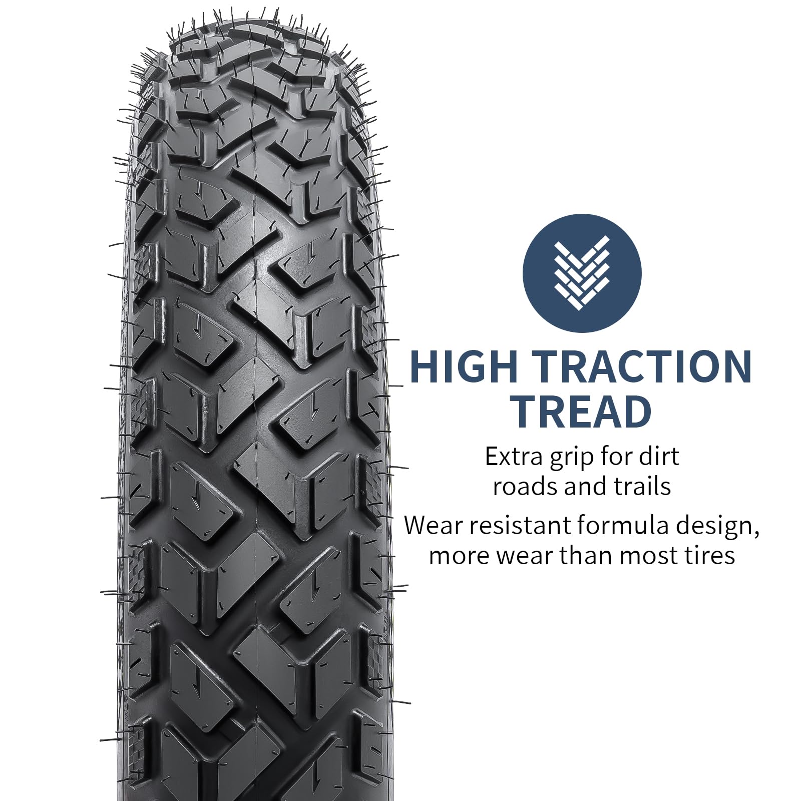 YunSCM 20x4.0 Fat E-Bike Tyre and Heavy Duty Inner Tube Set | 20 Inch