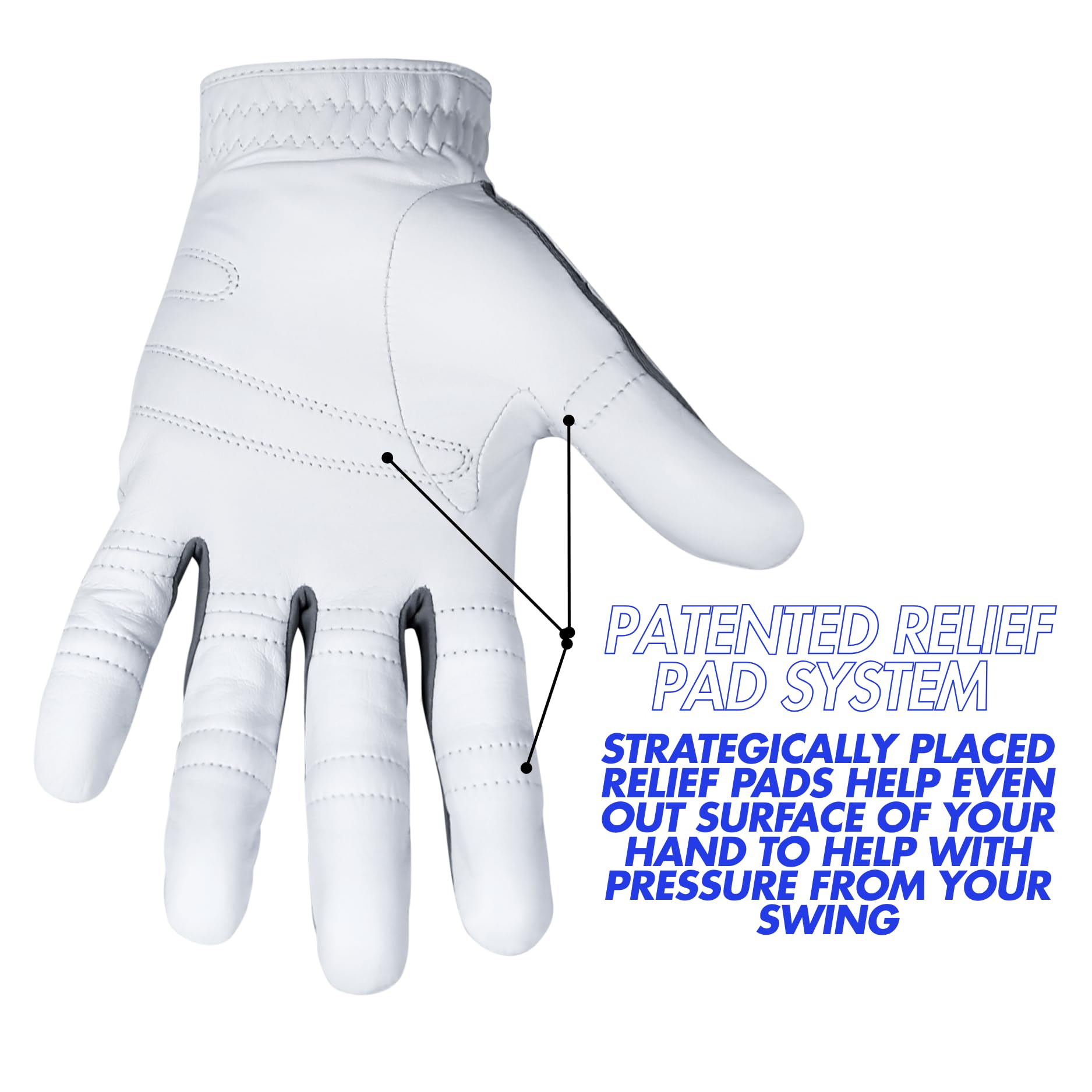 Bionic Men's PerformanceGrip Pro Cabretta Leather Golf Glove - Left