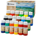 Artecho Acrylic Paint Set - 18 Vibrant Colors, 2oz Non-Toxic Gloss Finish