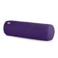 Basaho Organic Cotton Yoga Bolster – Buckwheat Hulls – Pure Purple