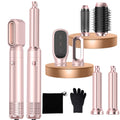 MogaWave 6-in-1 Air Styler Pro – Ionic Hair Dryer Brush & Auto-Wrap Curler