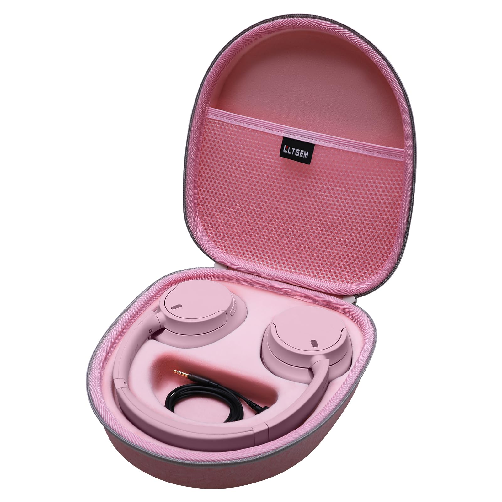 LTGEM Hard Case for Sony WH-CH720N/CH710N/CH700N Headphones – Pink
