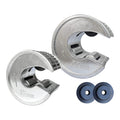 PLOWFAR Pipe Cutter Set 15mm & 22mm - Zinc Alloy Tube Cutter with Blades