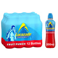 Lucozade Sport Fruit Punch Isotonic Drink with Electrolytes - 12x500ml