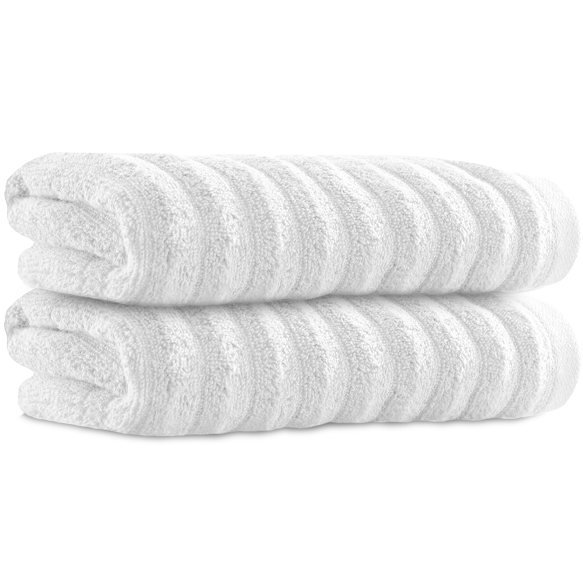 Towelogy Bamboo Hand Towels 2-Pack | Soft 50x80cm OEKO-TEX Bathroom Set