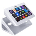 SOOMFON Stream Control Deck – 15 Macro Key LCD Controller (White)