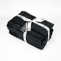 Jolof Store 8-Piece Cotton Towel Set – Hotel Quality & Absorbent, Black