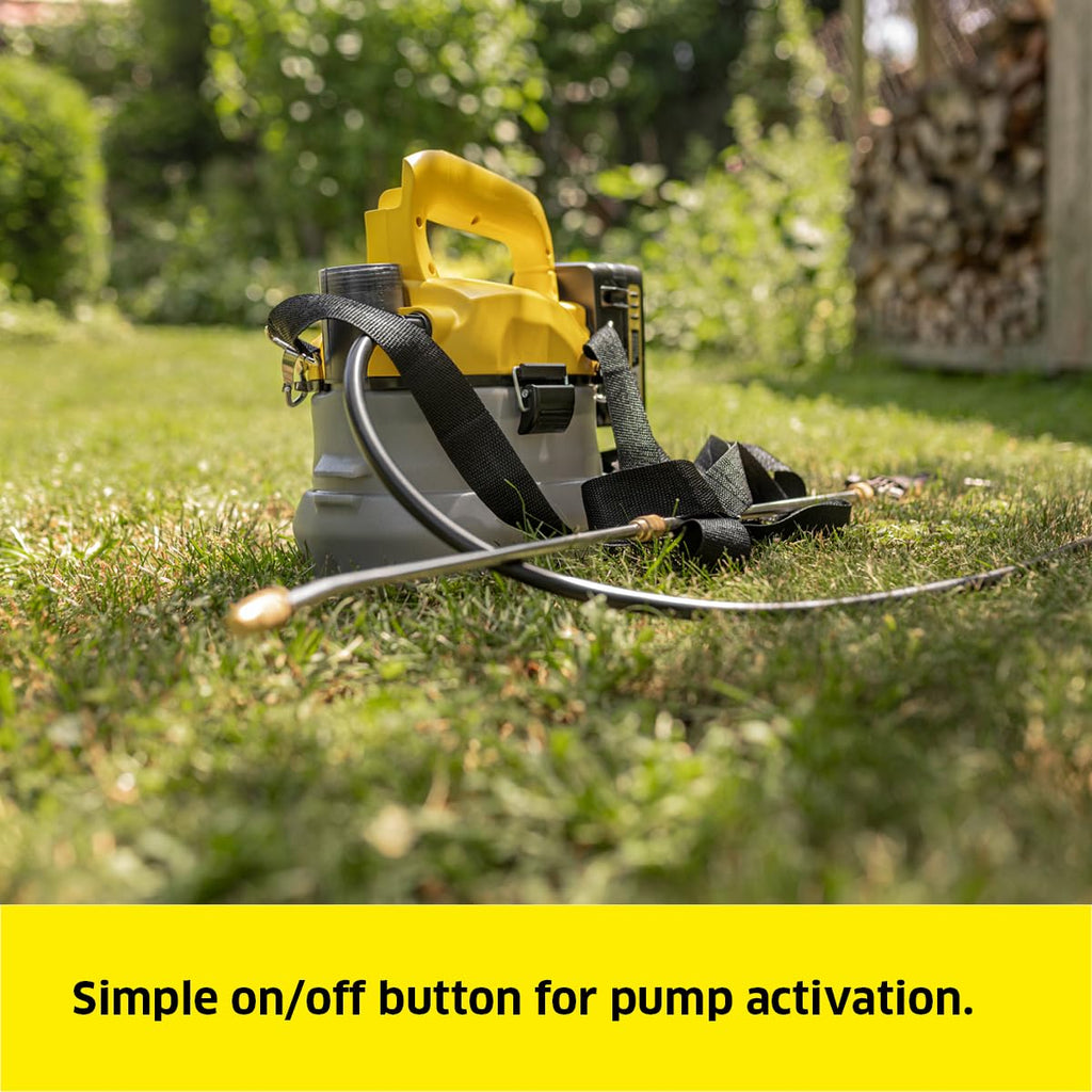 Kärcher PSU 4-18 Cordless Pressure Sprayer – 18V Garden Tool, 4L Tank