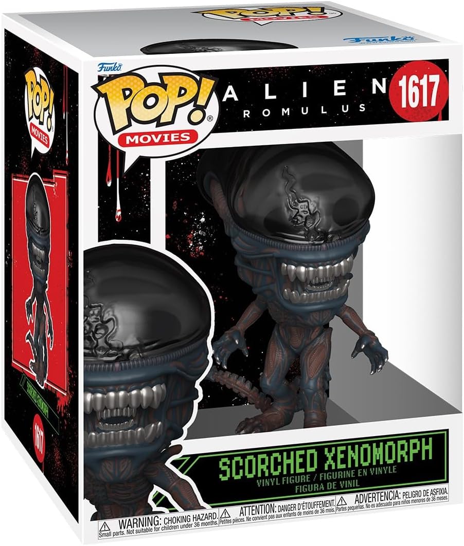 Funko Pop! Super: Alien: Romulus – Scorched Xenomorph 6-Inch Vinyl Figure