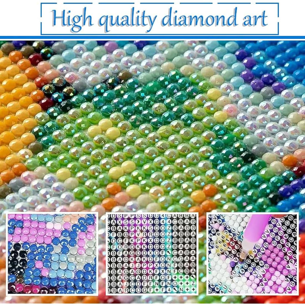 Jolof Store Disney Princess Diamond Painting Kits - 12 Pack Art Set