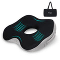 Feagar Donut Cushion - Memory Foam Orthopedic Seat for Tailbone Pain Relief
