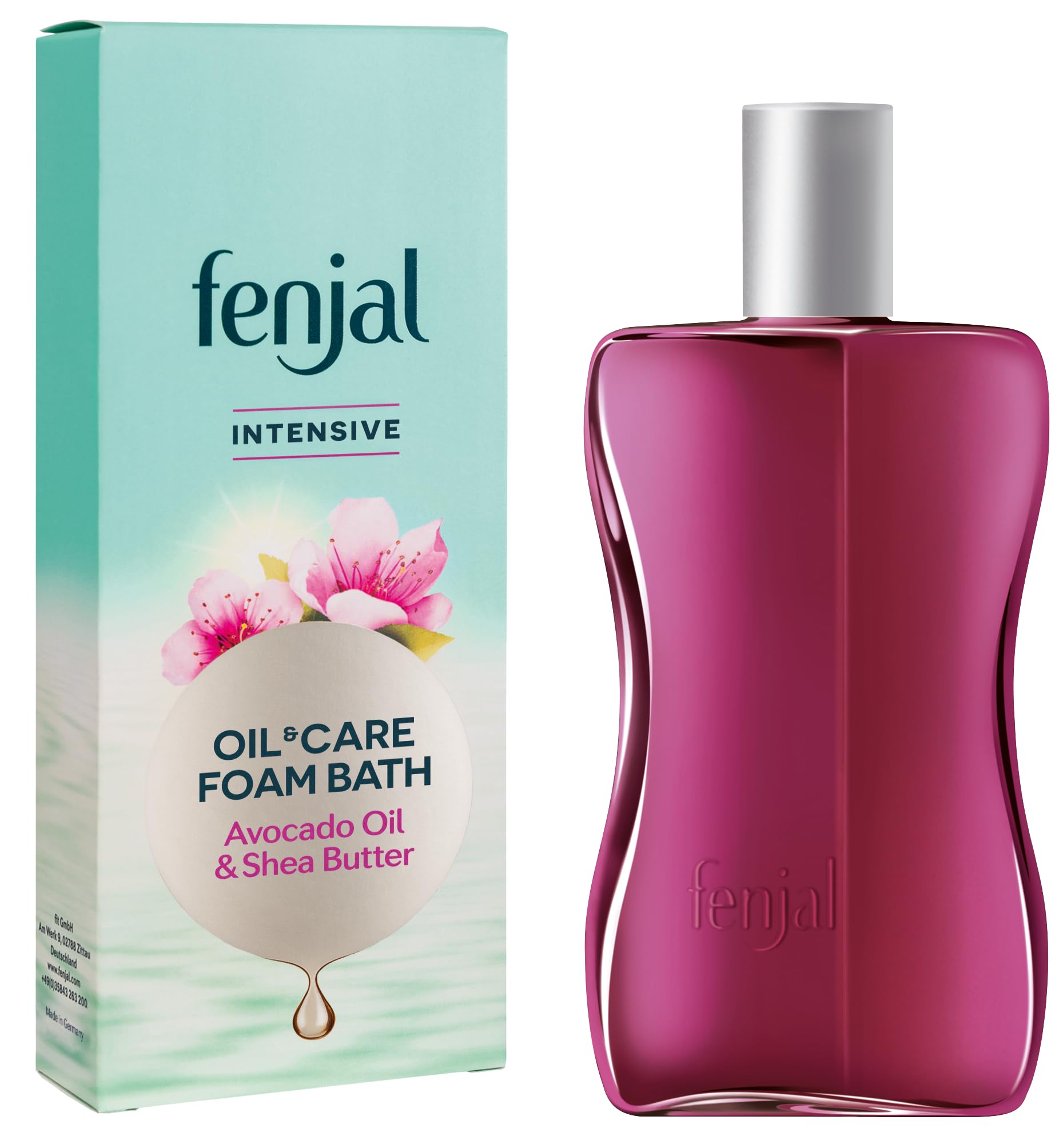 Fenjal Intensive Oil & Care Foam Bath | Avocado Oil & Shea Butter | 200ml