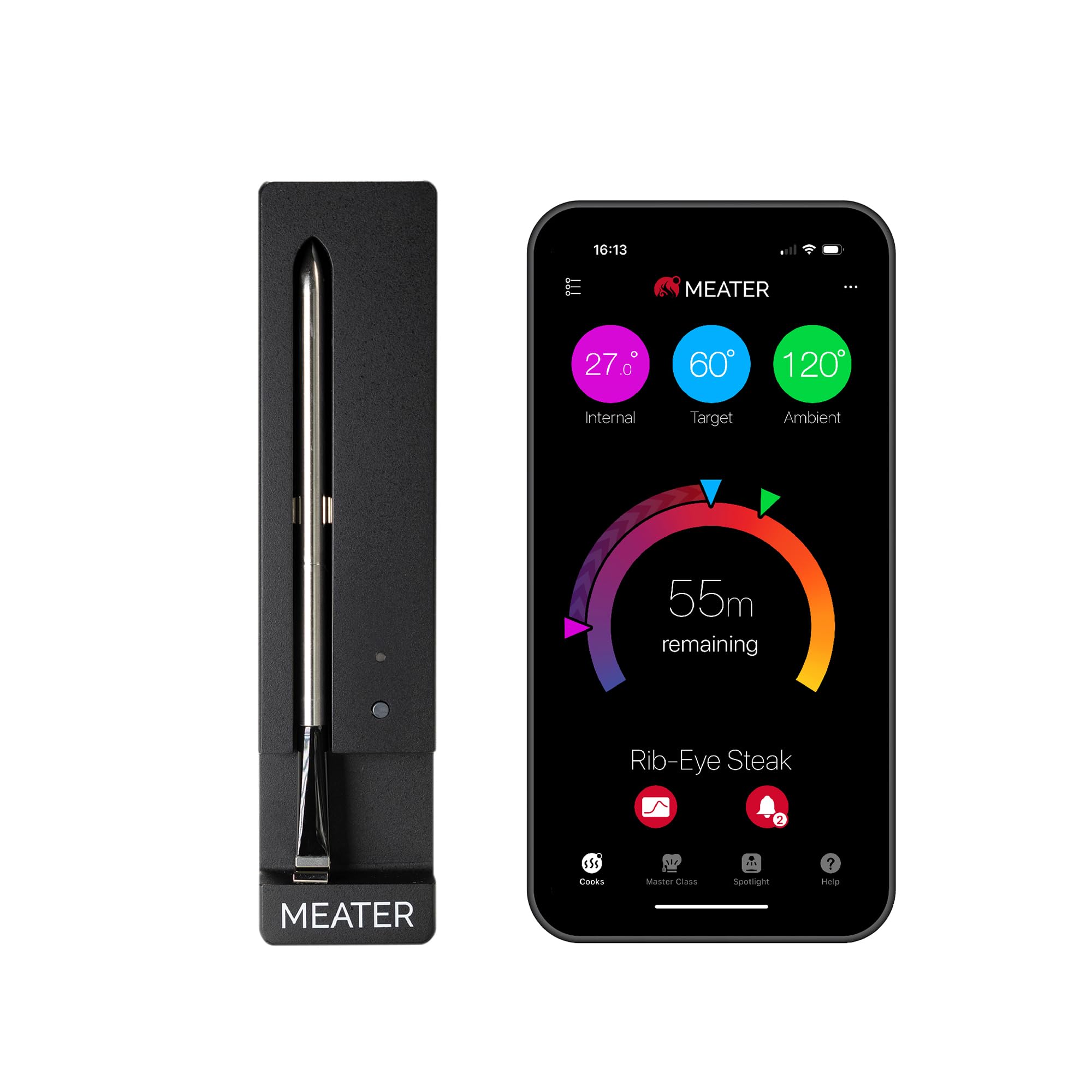 MEATER SE Smart Wireless Meat Thermometer | Bluetooth Digital Grill Probe