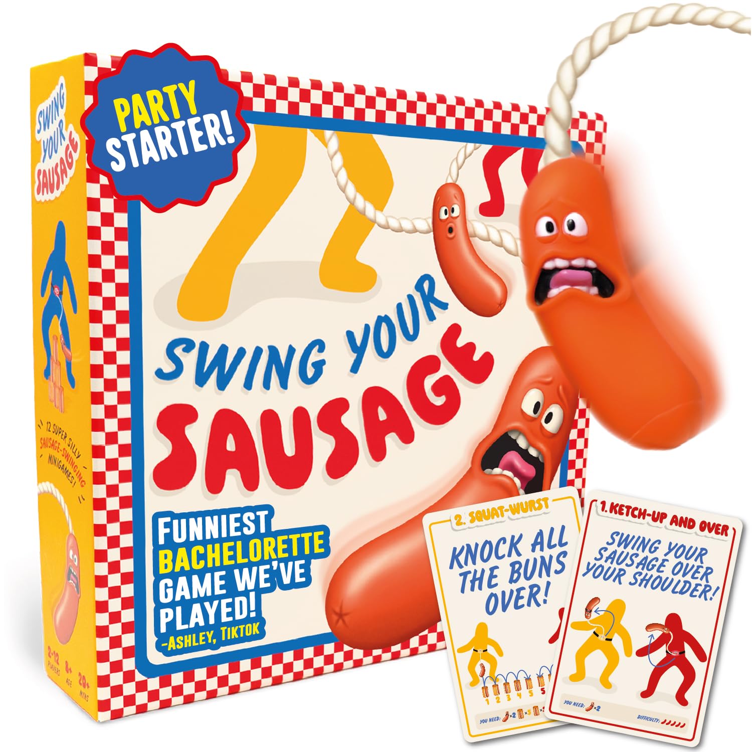 Swing Your Sausage – Fun Adult Party & Family Board Game