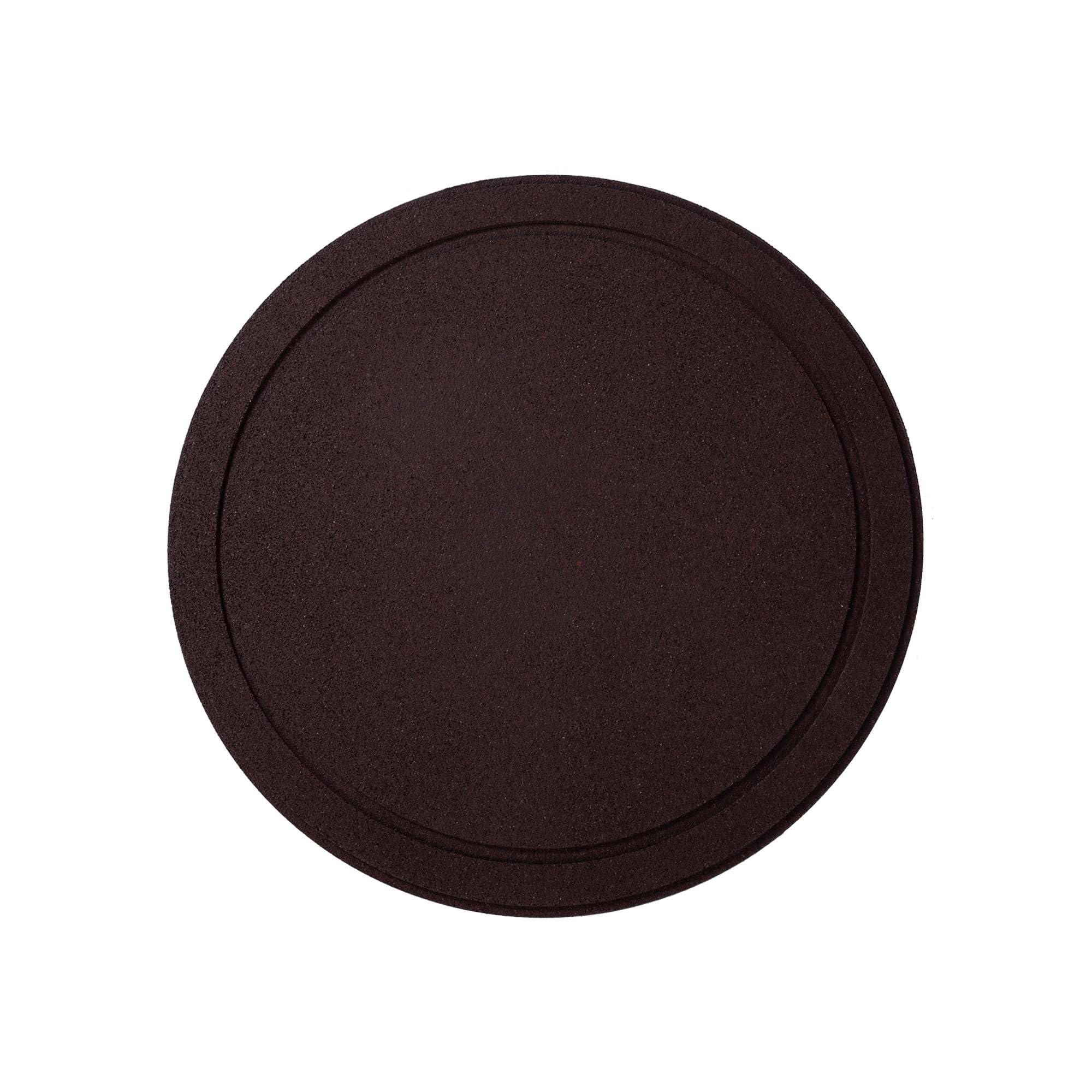 Nicoman Recycled Rubber Garden Stepping Stones - Leaf Design, Set of 4