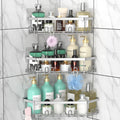 STEUGO Corner Shower Caddy – 3 Pack Adhesive Stainless Steel Organizer