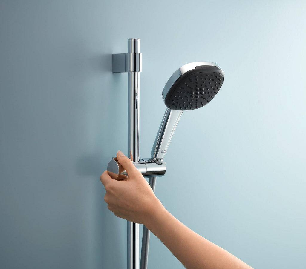 GROHE Vitalio Universal QuickFix - Shower Rail, 60 cm with Wall Holders, Glide Element and Swivel Holder, Holding Force Maximum 20 kg - image 4