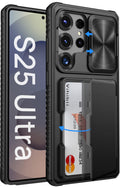 Vihibii Samsung Galaxy S25 Ultra Wallet Case | RFID Card Holder & Camera Cover