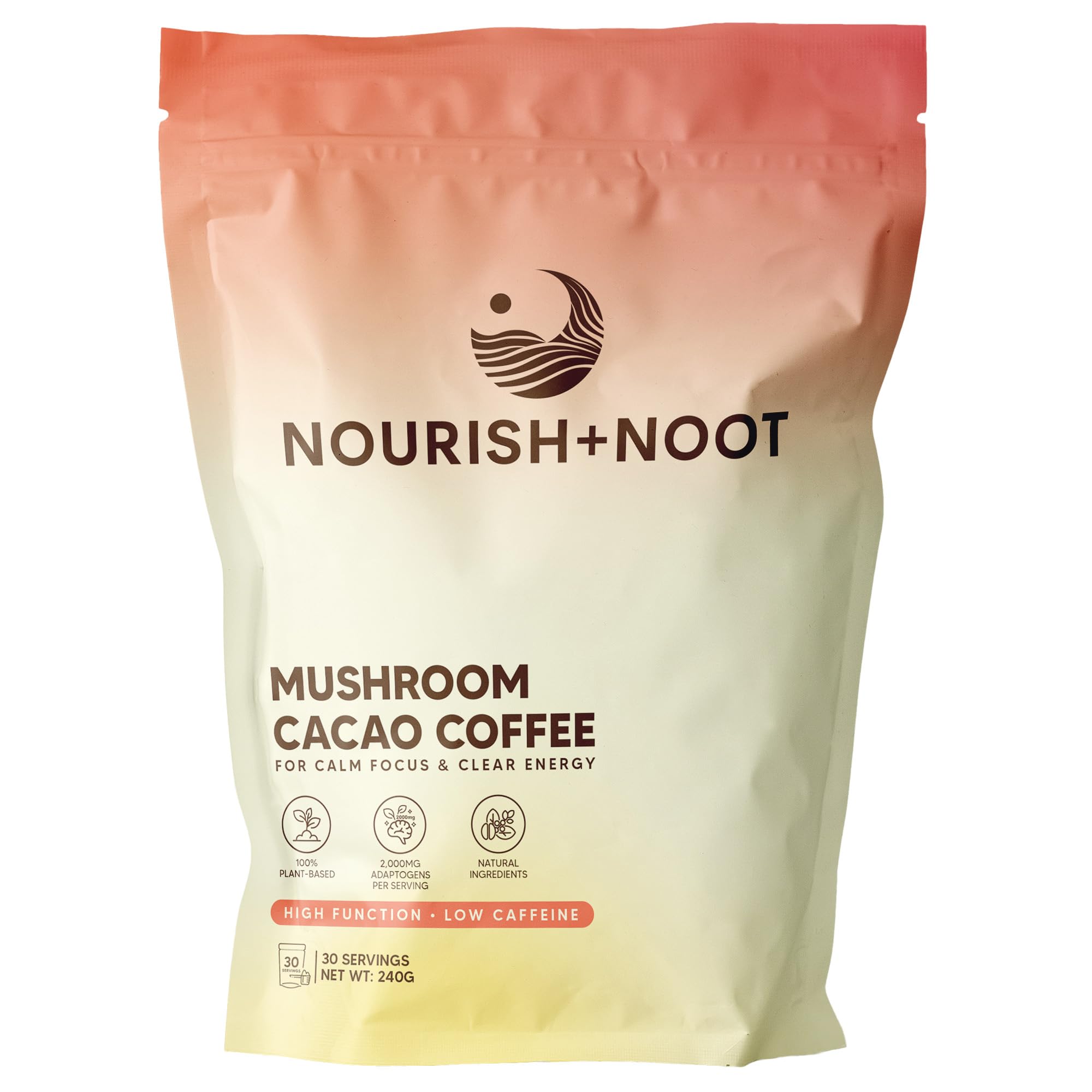 Mushroom Coffee with Cacao - Lion's Mane & Ashwagandha