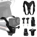 K&F CONCEPT Motorcycle Helmet Chin Mount Strap for GoPro & DJI Osmo