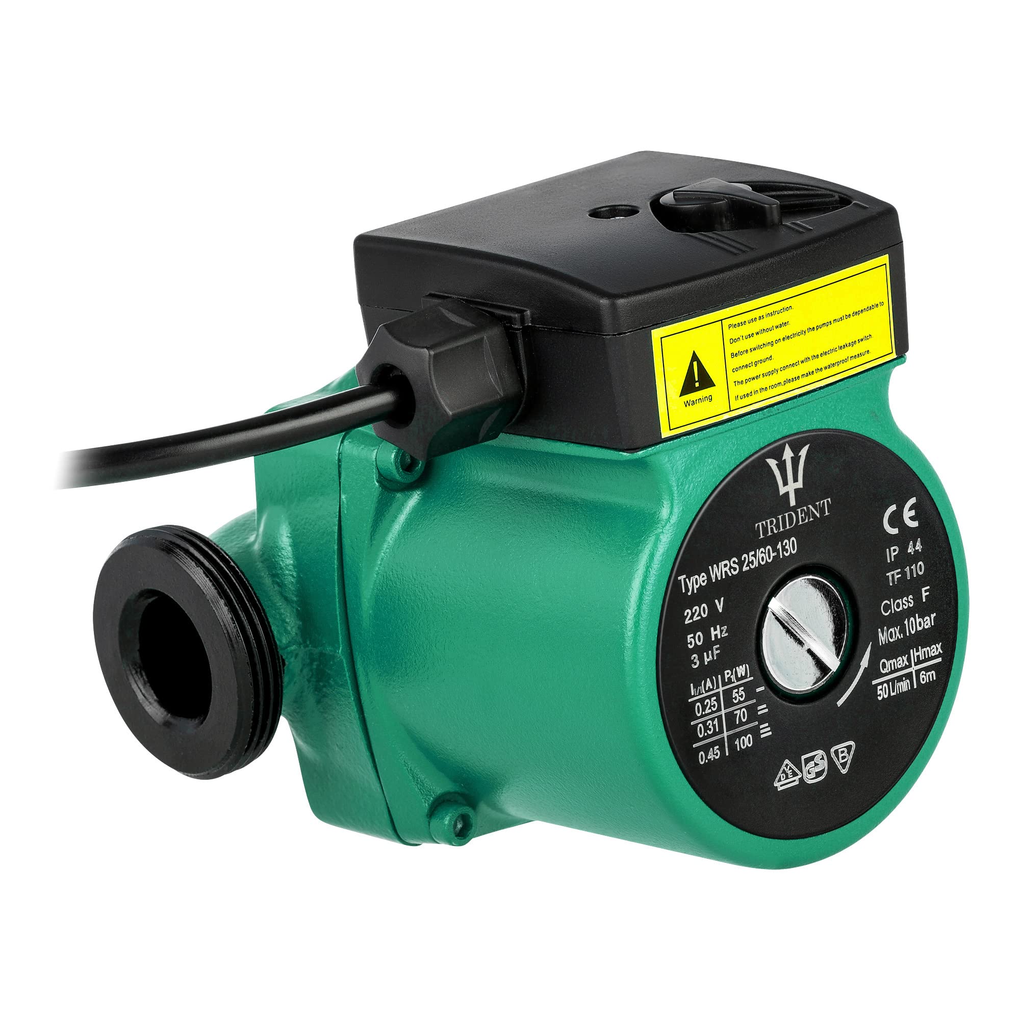 Trident Central Heating Water Circulation Pump | HVAC Plumbing Supplies