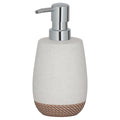 Sealskin Braid Soap Dispenser – Sand Ceramic for Bathroom & Kitchen