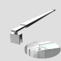 EMKE Telescopic Support Bar for 8-10mm Glass Shower Screen, 70-120cm