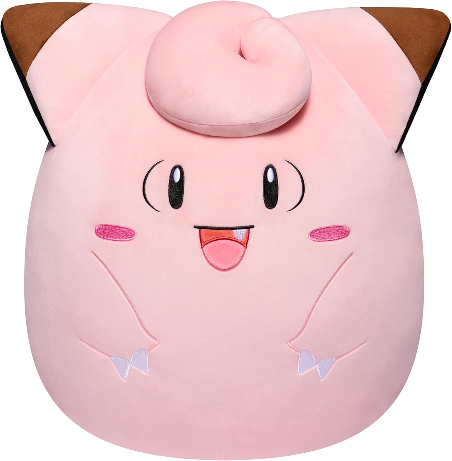 Squishmallows Pokémon Clefairy Plush – 14-Inch Ultrasoft Stuffed Animal