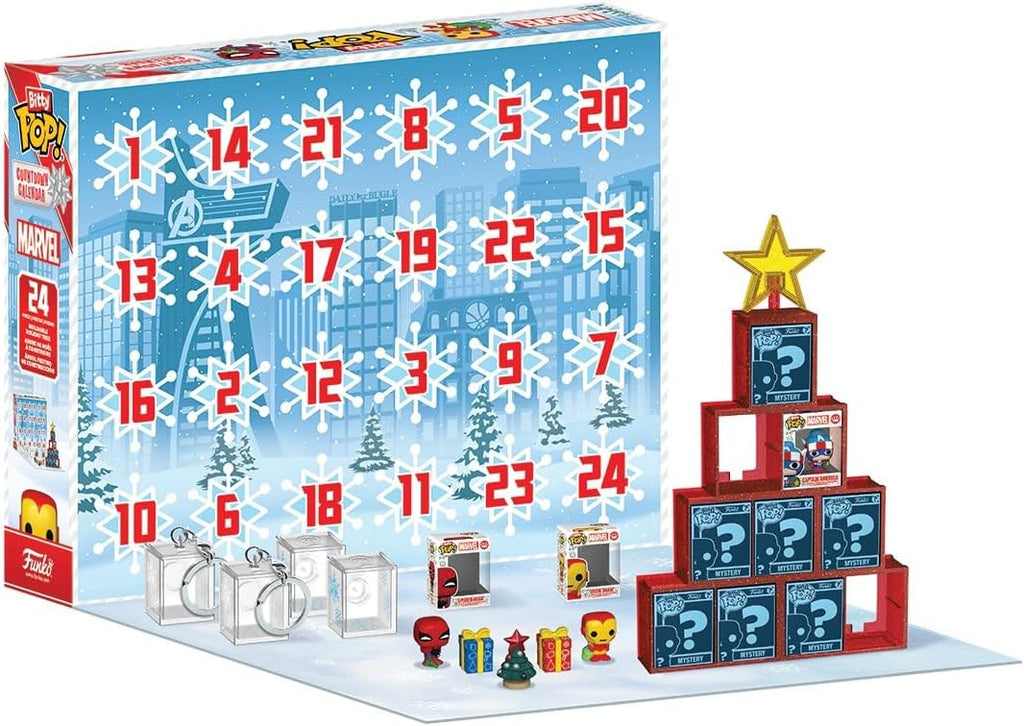 Funko Bitty Pop! Marvel Comics Advent Calendar - 24 Collectible Figures