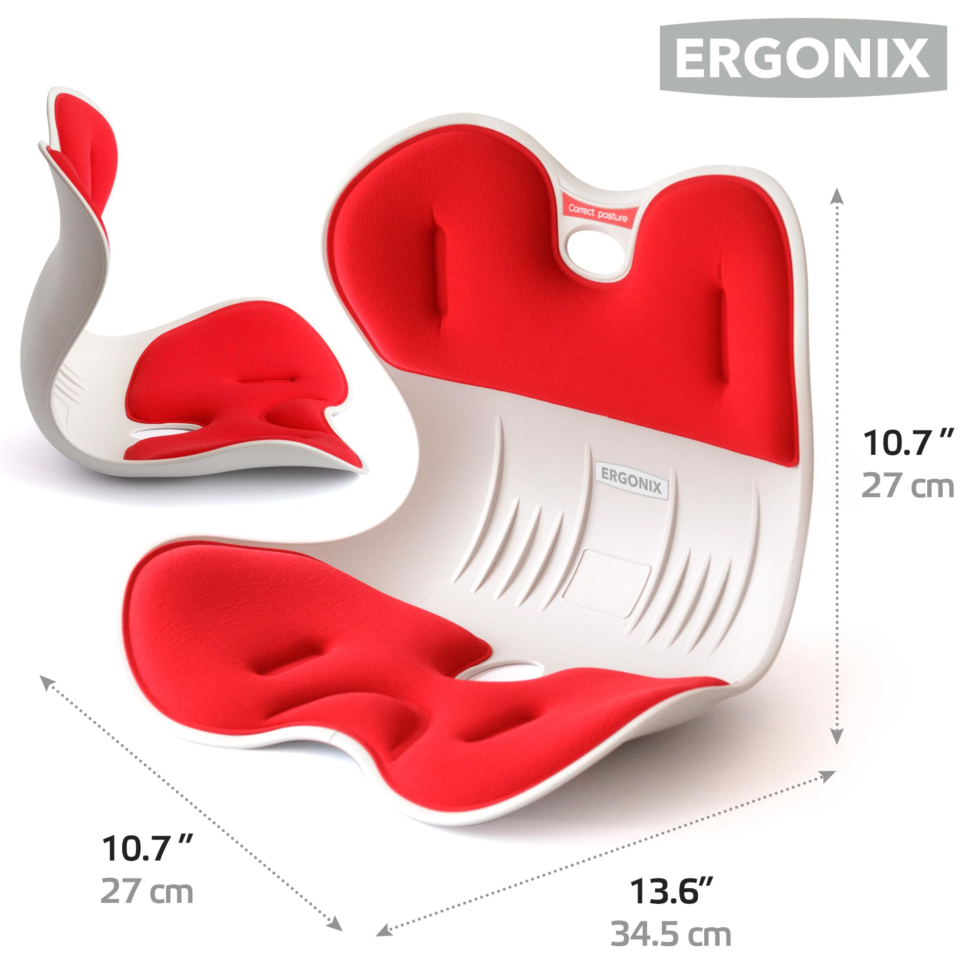 ERGONIX Kids Lumbar Support Posture Corrector Chair - Size S Ergonomic