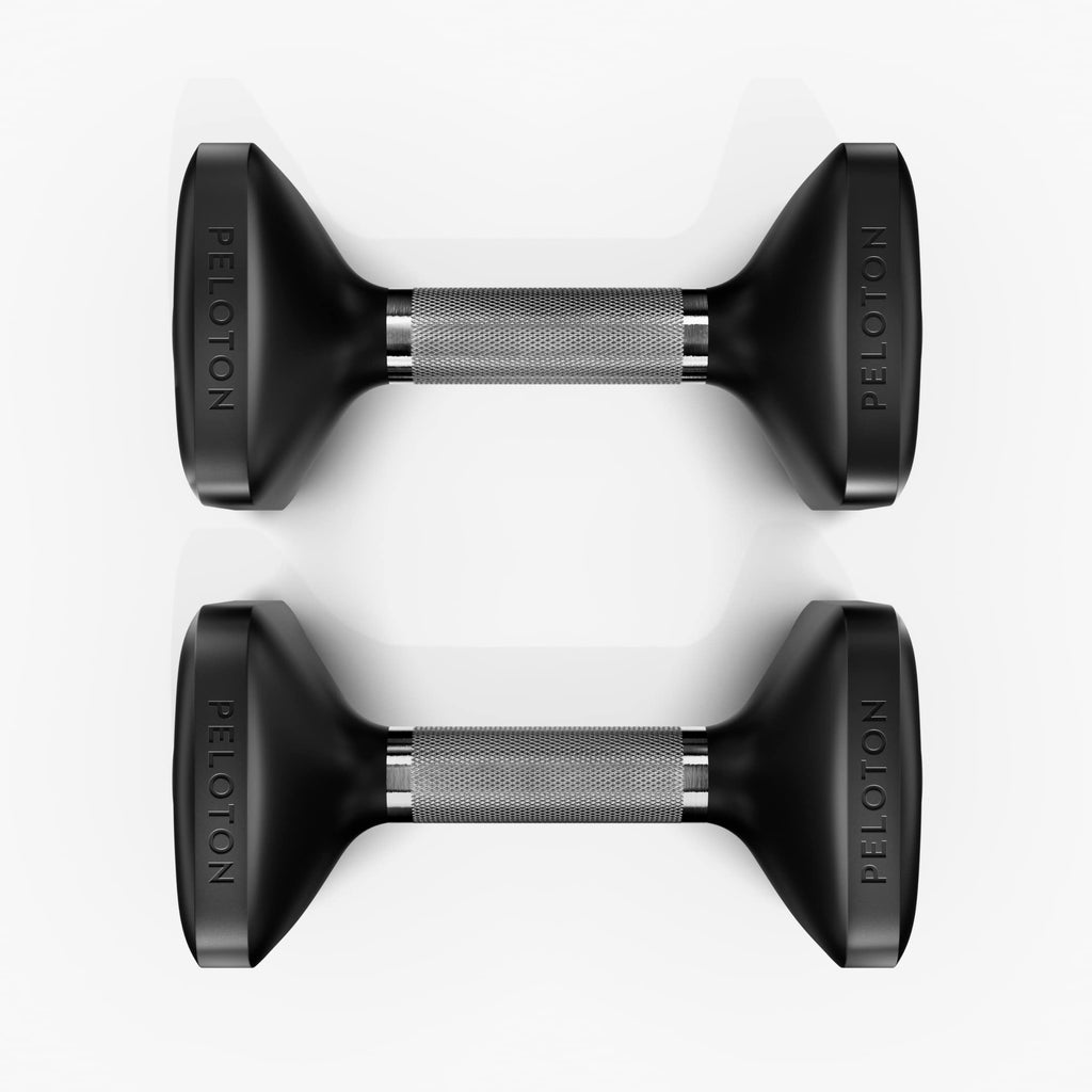 Peloton Dumbbells – Pair of Urethane Coated Cast Iron Weights, 2.3 kg