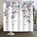 Eucalyptus Leaf Shower Curtain | Waterproof Polyester Botanical