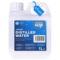AQUANOIR Distilled Water – 1 Litre Pure Water for Steam Irons & Batteries