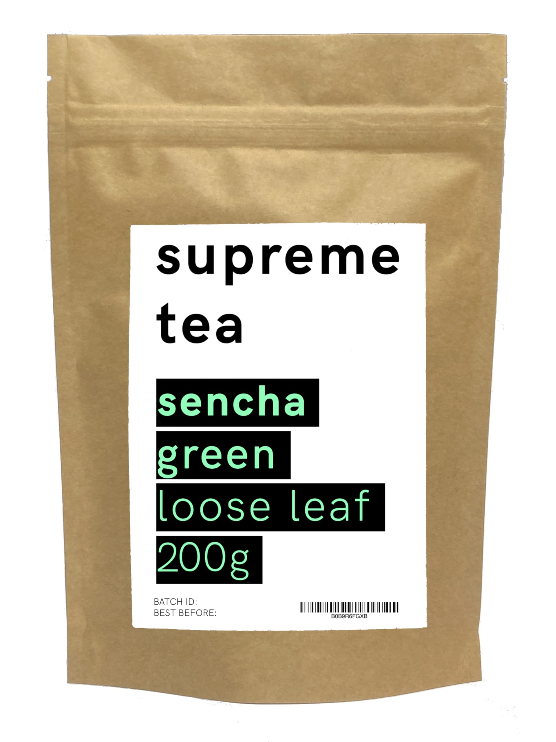 Supreme Japanese Sencha Green Tea – 200g Loose Leaf