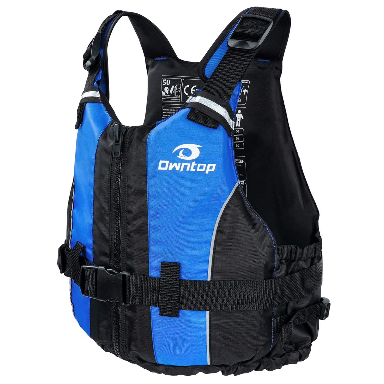 Owntop Buoyancy Aid Vest - Foam Kayaking & Paddleboarding Jacket