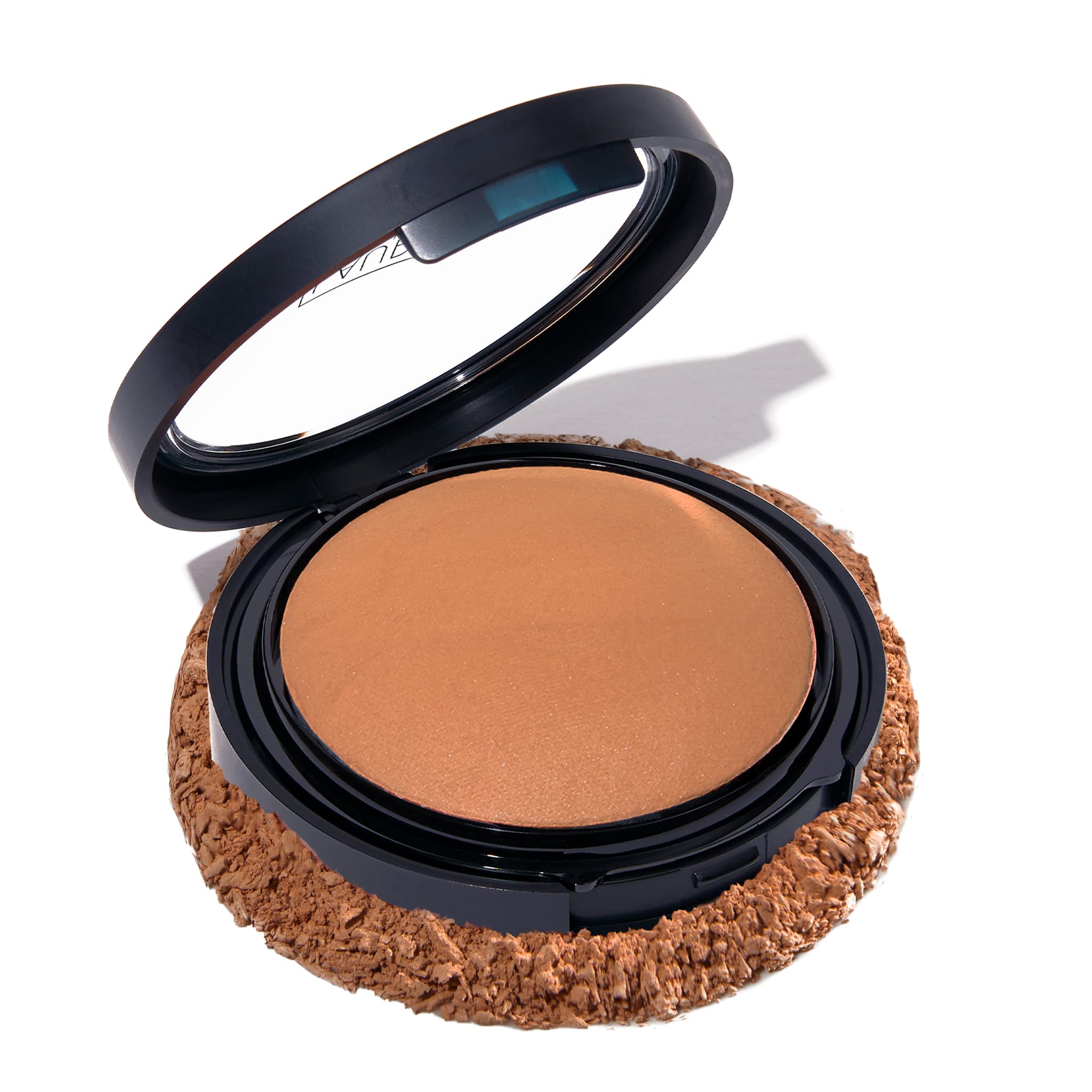 Laura Geller Baked Powder Foundation | Full Coverage Matte - Deep