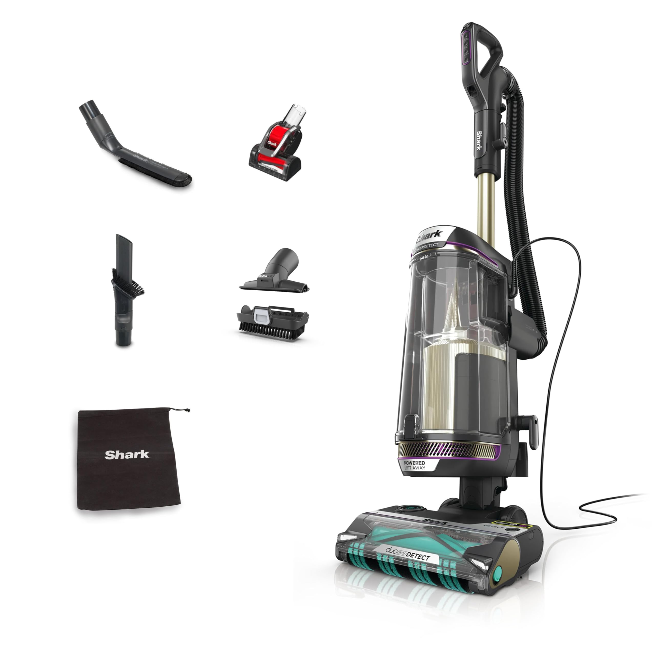 Shark PowerDetect Corded Upright Vacuum – DuoClean & Anti Hair Wrap